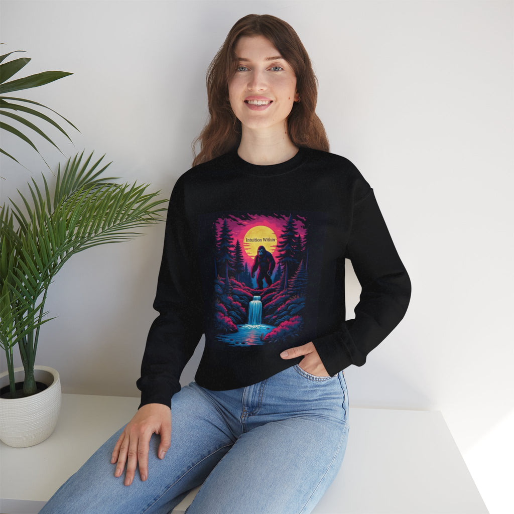 Neon Bigfoot Sweatshirt | Intuition Within