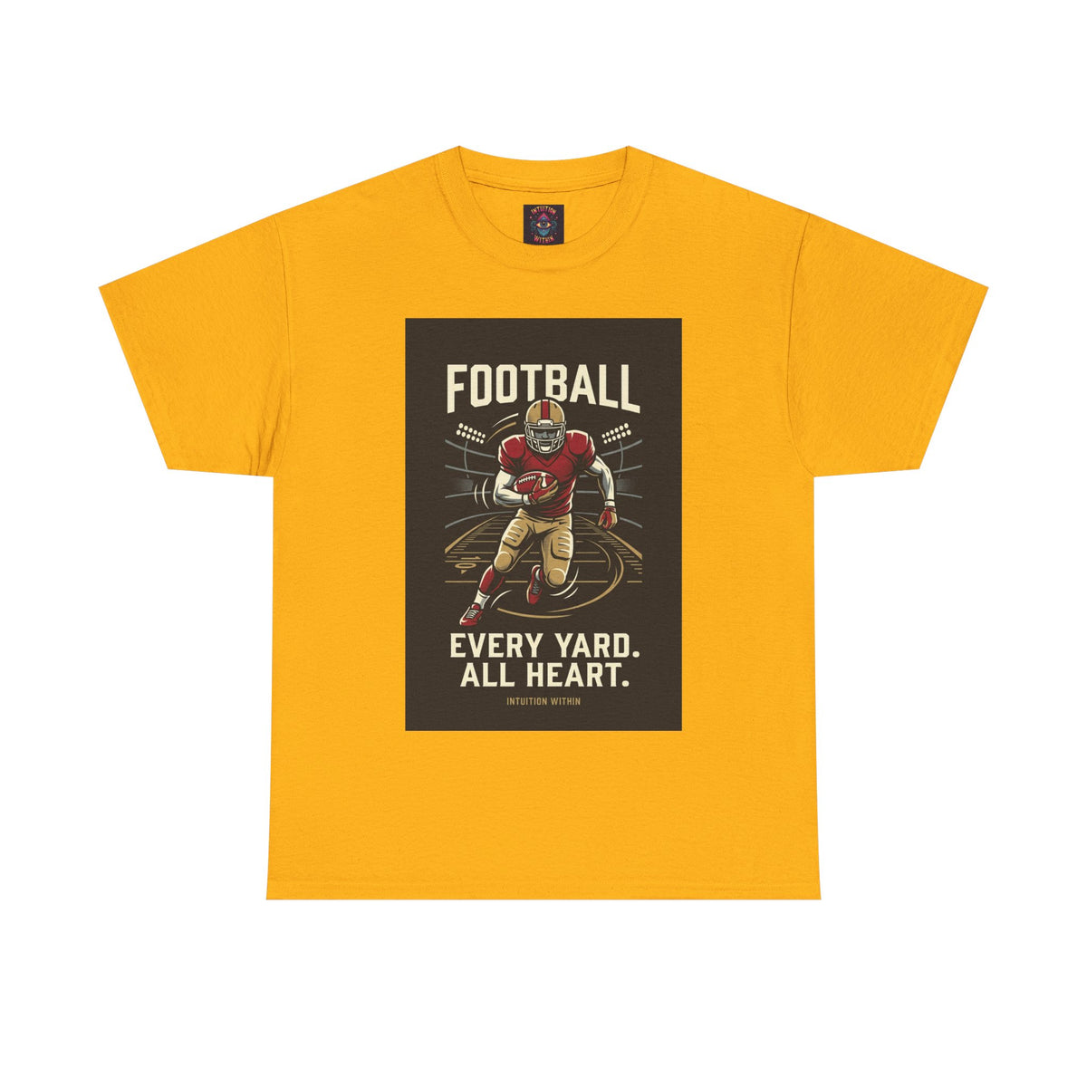 Every Yard, All Heart Football T-Shirt