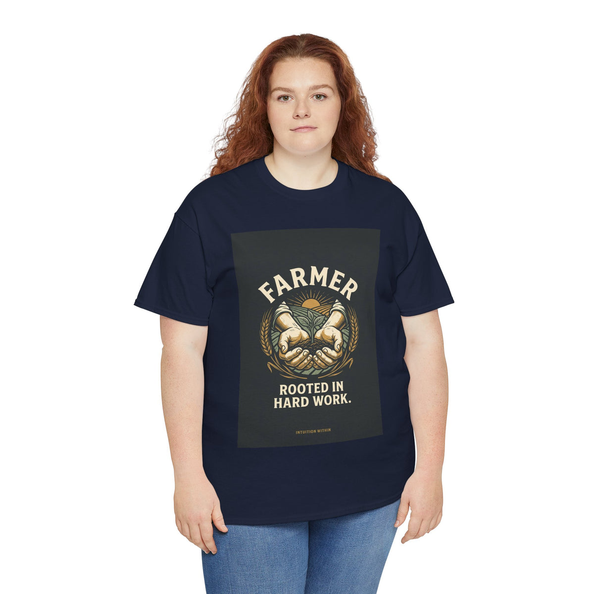 Rooted in Hard Work Farmer T-Shirt
