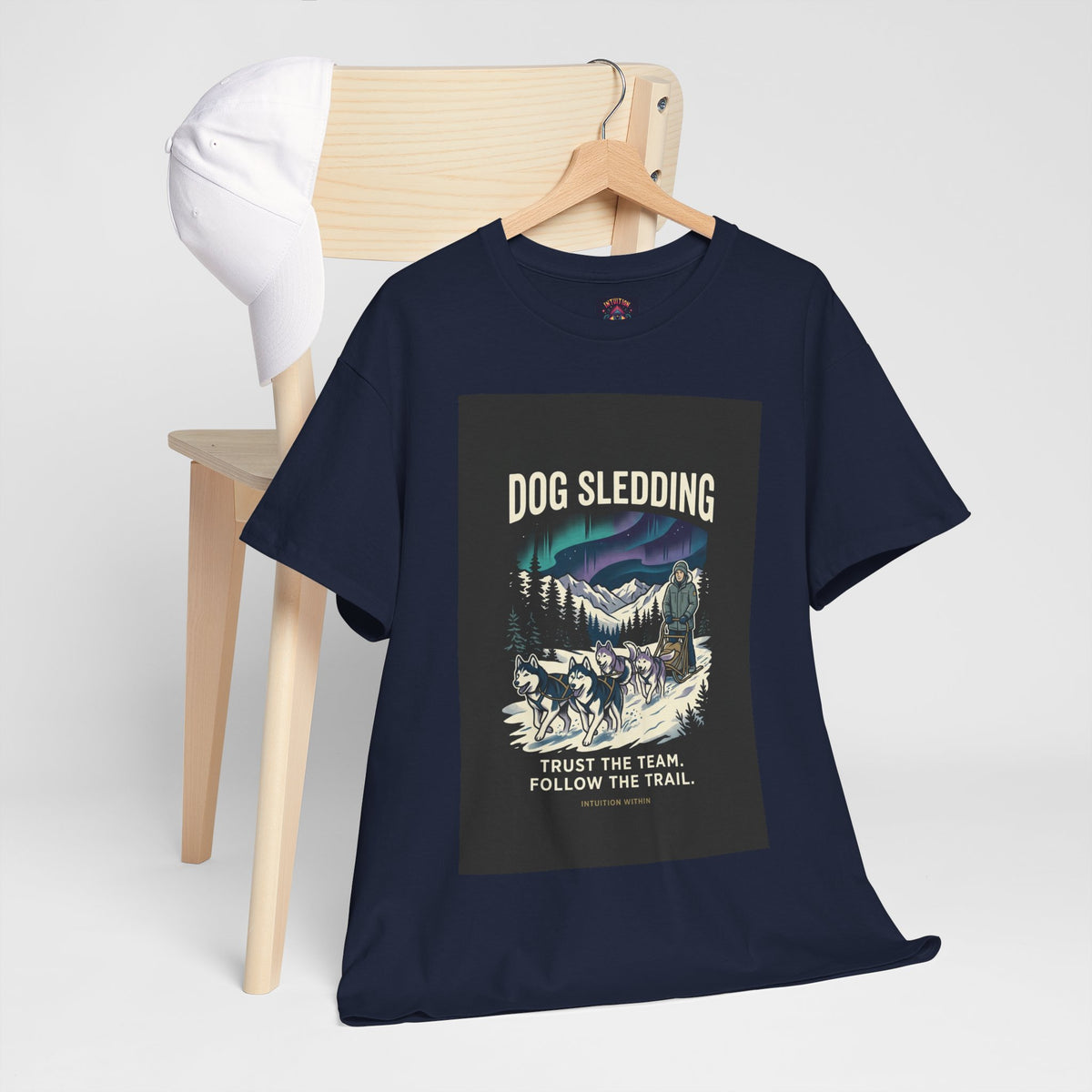 Trust the Team, Follow the Trail Dog Sledding T-Shirt