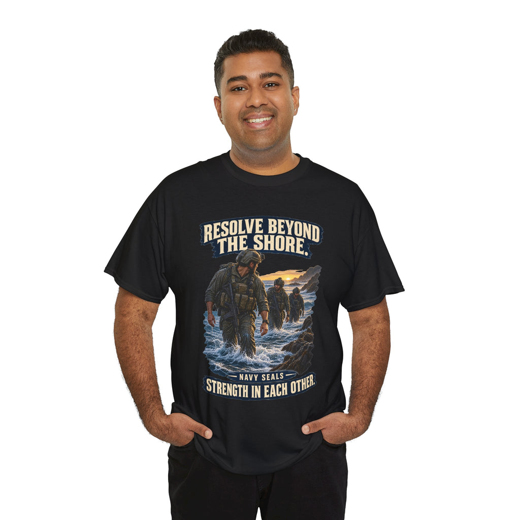 Resolve Beyond the Shore T-Shirt | Navy SEALs Tribute