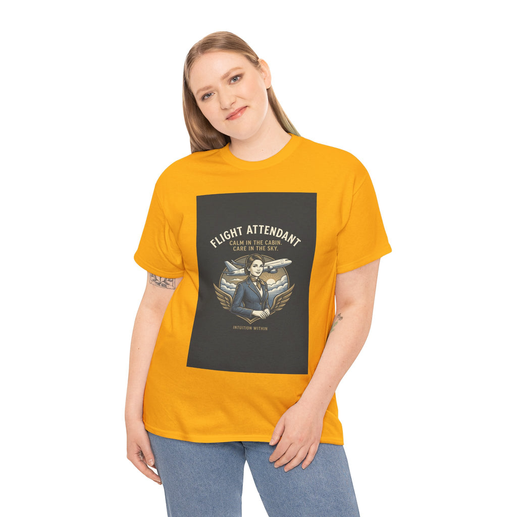 Flight Attendant T-Shirt | Calm in the Cabin