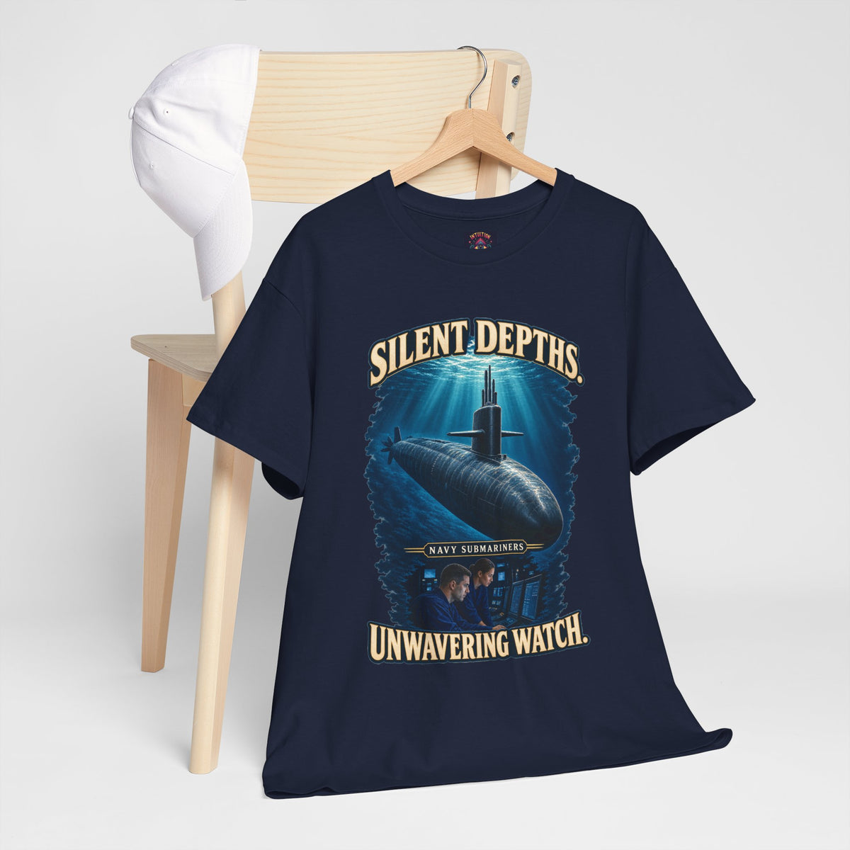 Silent Depths, Unwavering Watch T-Shirt | Submariner Tribute