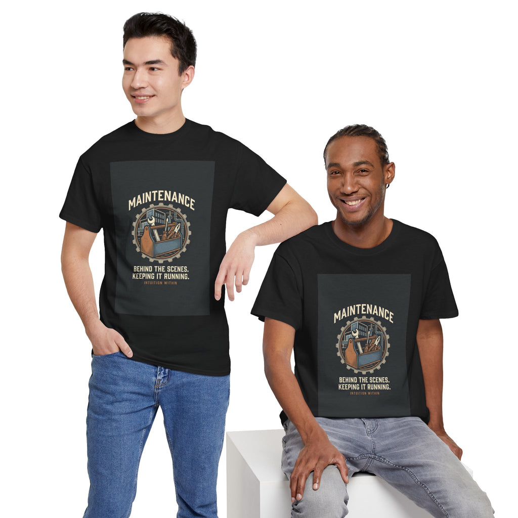 Keeping It Running Maintenance Worker T-Shirt