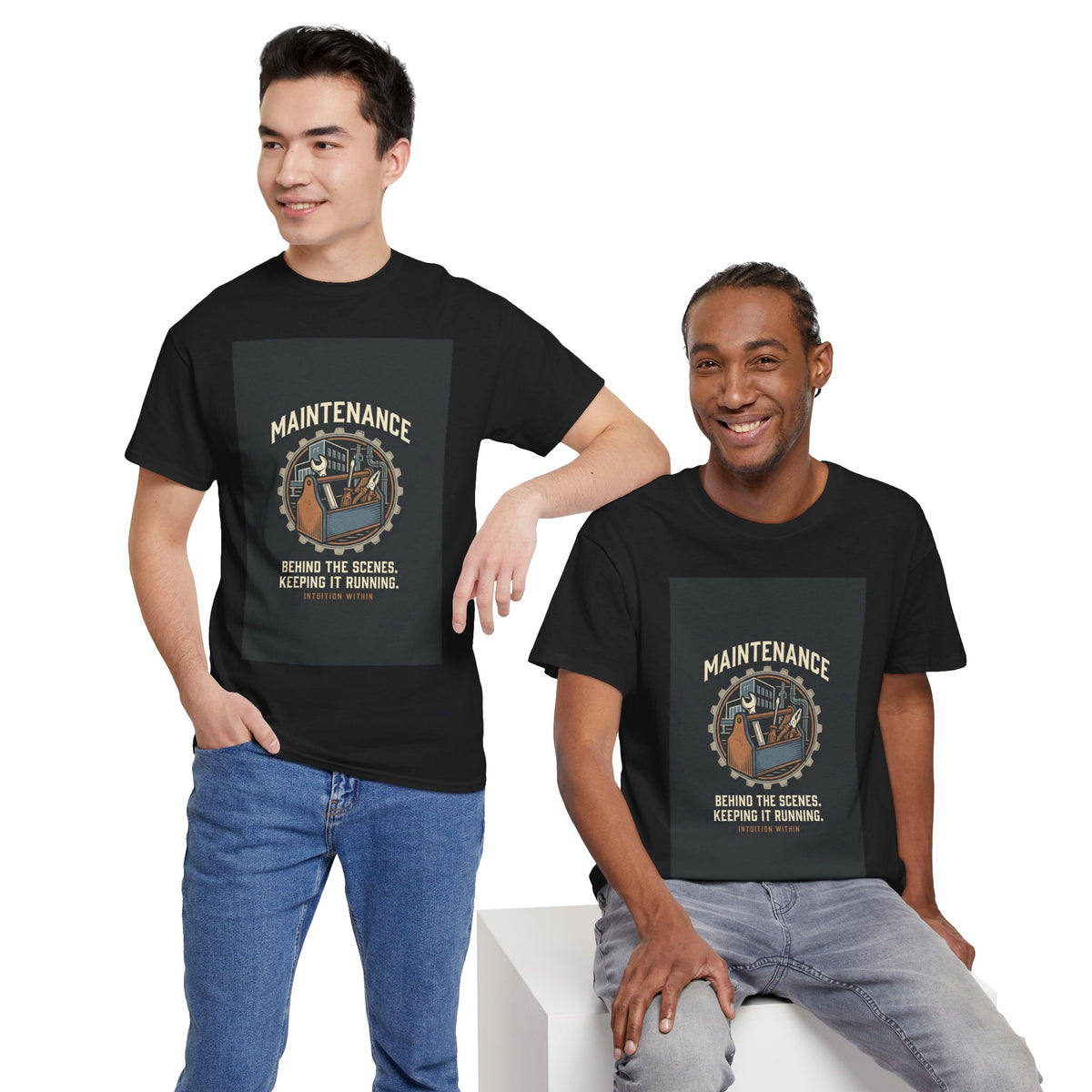 Keeping It Running Maintenance Worker T-Shirt