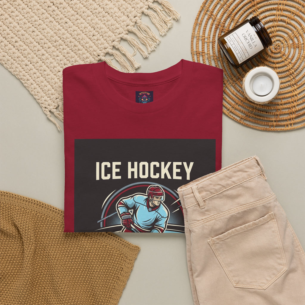 Cold Ice, All Heart Ice Hockey T-Shirt