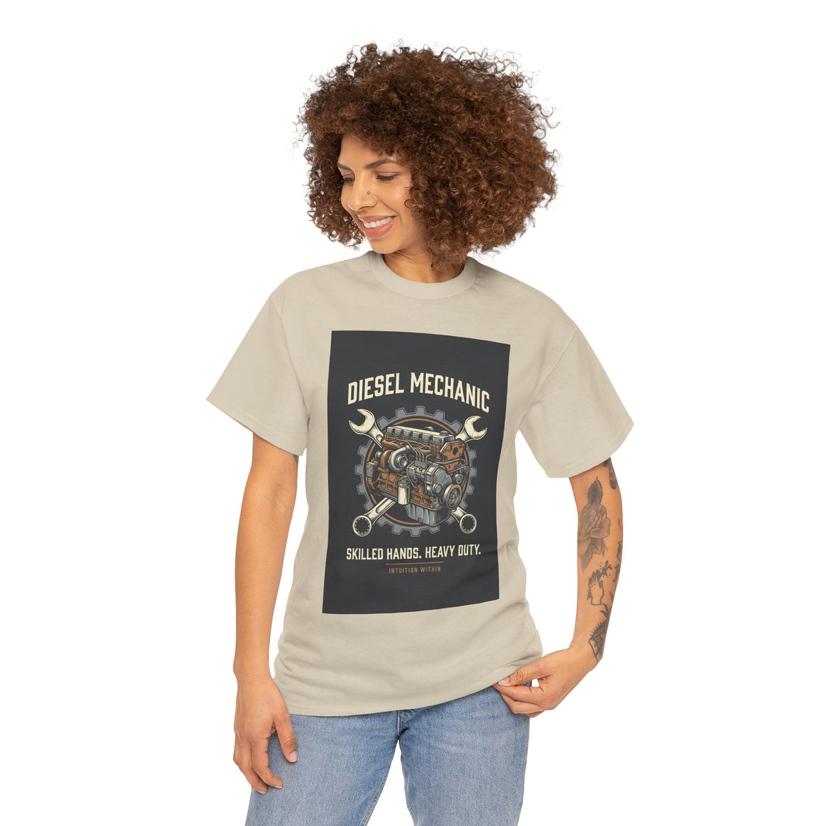 Skilled Hands, Heavy Duty Diesel Mechanic T-Shirt