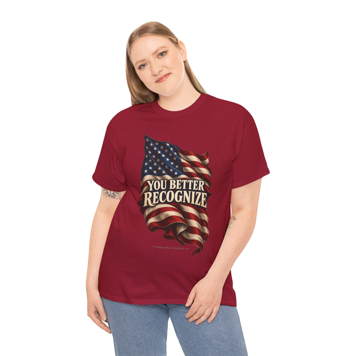 You Better Recognize American Flag T-Shirt | Patriotic Pride