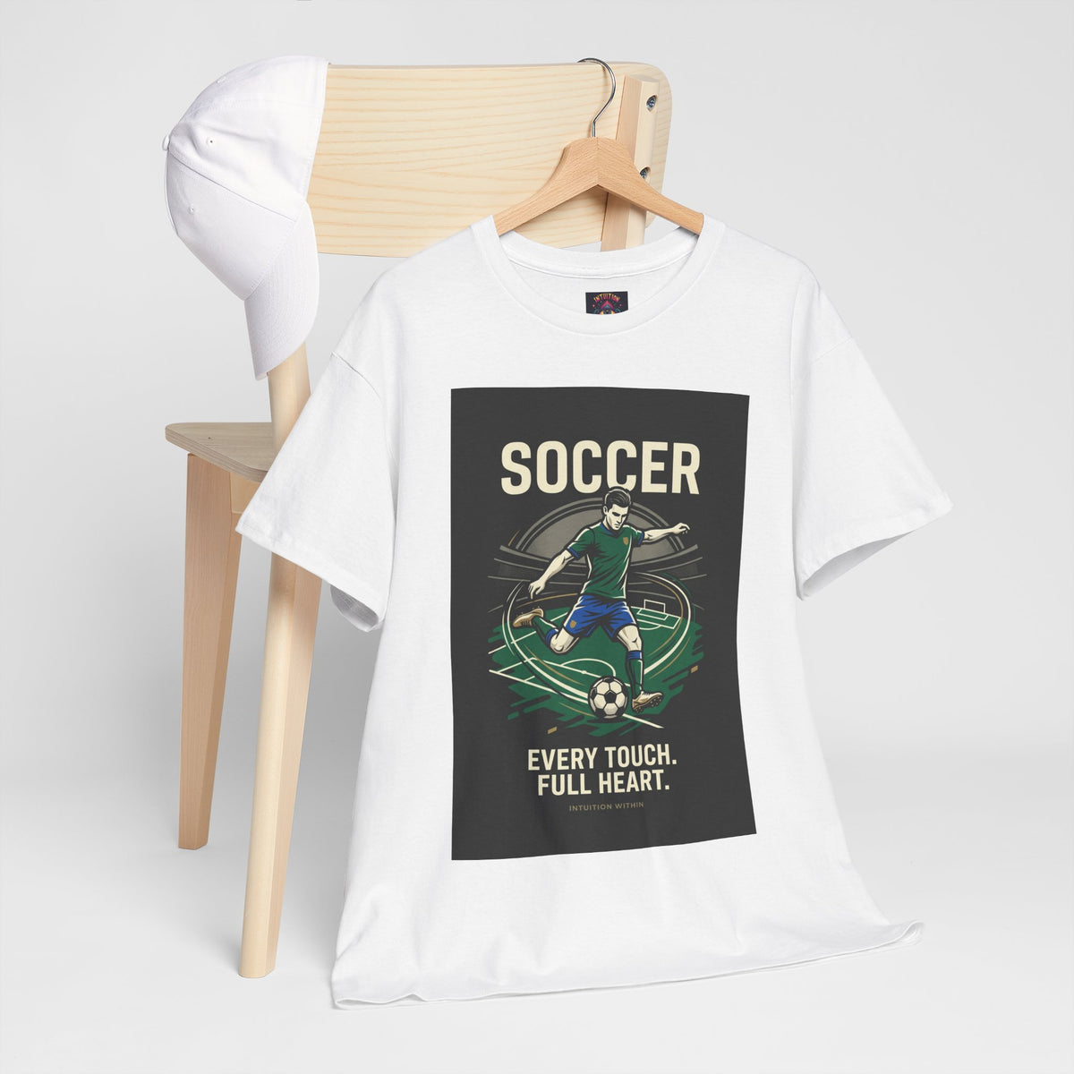 Every Touch, Full Heart Soccer T-Shirt