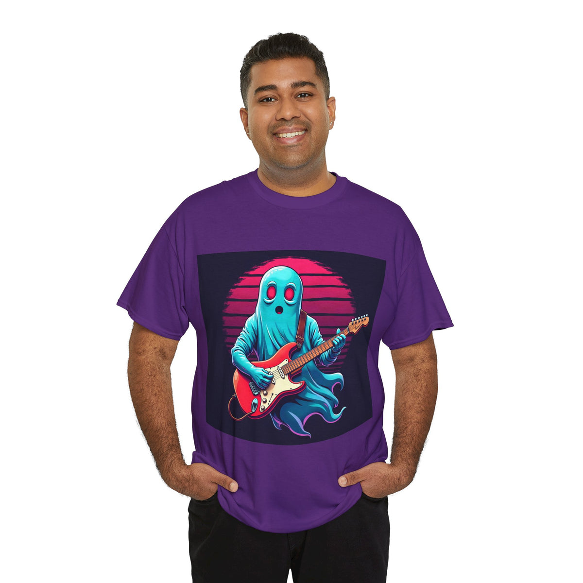 Ghost Guitarist Graphic Tee