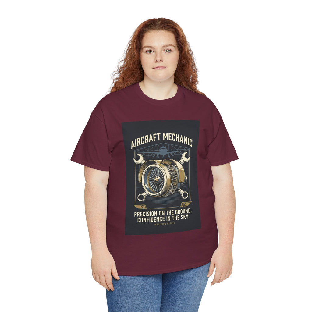 Aircraft Mechanic T-Shirt | Precision & Dedication