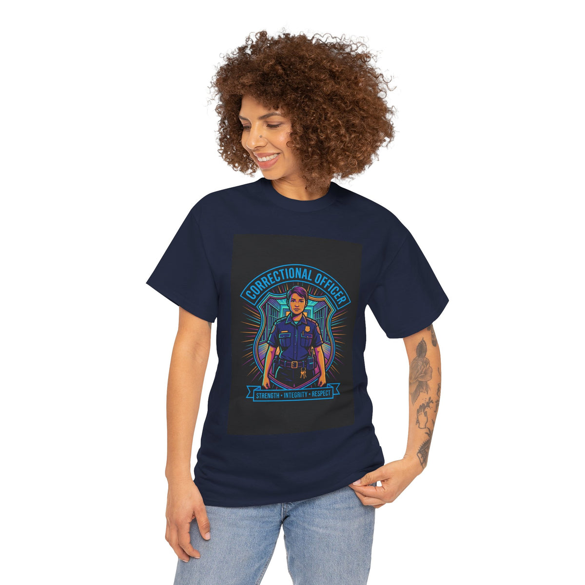 Corrections Officer Tribute Graphic T-Shirt
