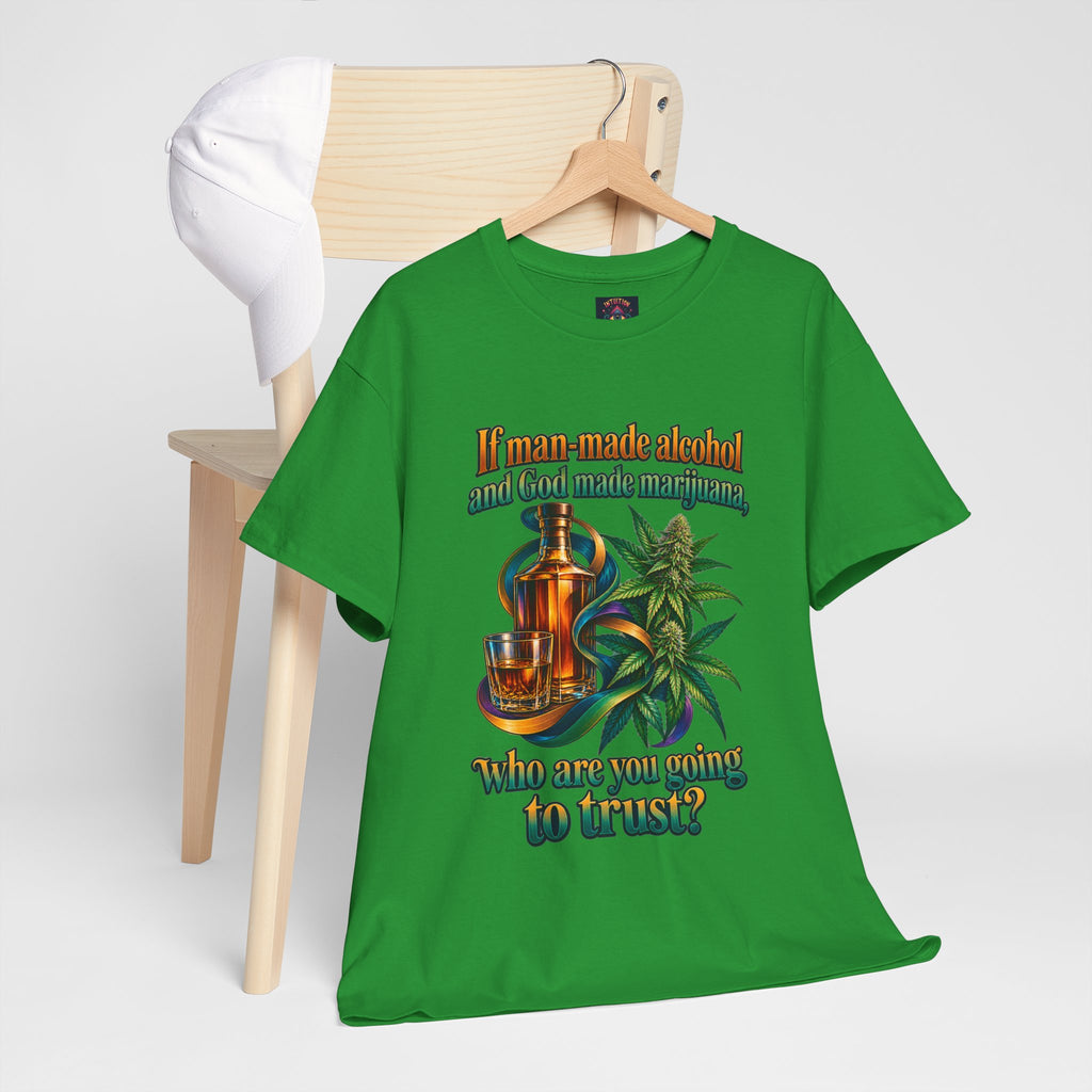 Homemade Alcohol & Cannabis Humor T-Shirt