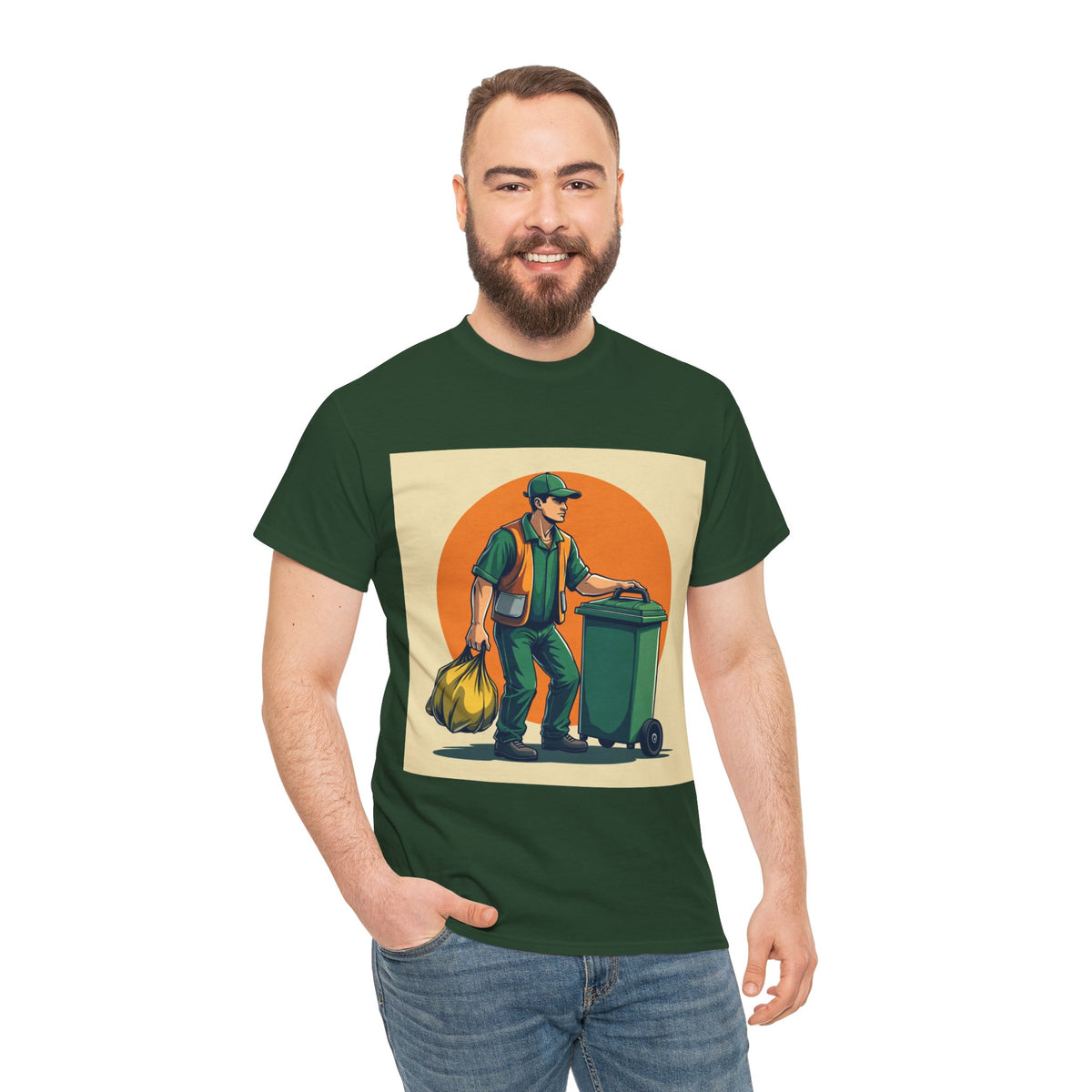 Garbage Collector Retro Tribute Tee