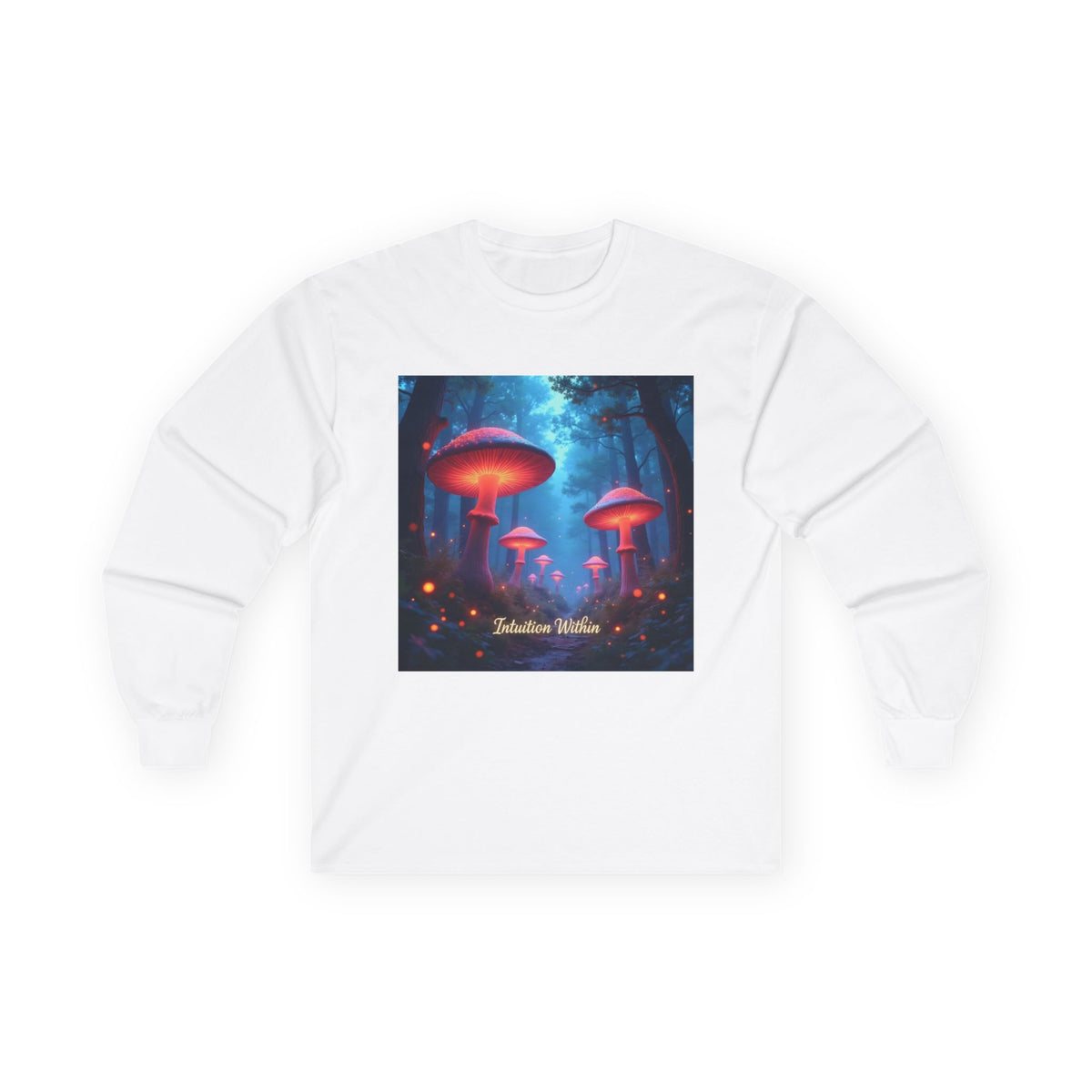 Enchanted Mushroom Forest Long-Sleeve Tee