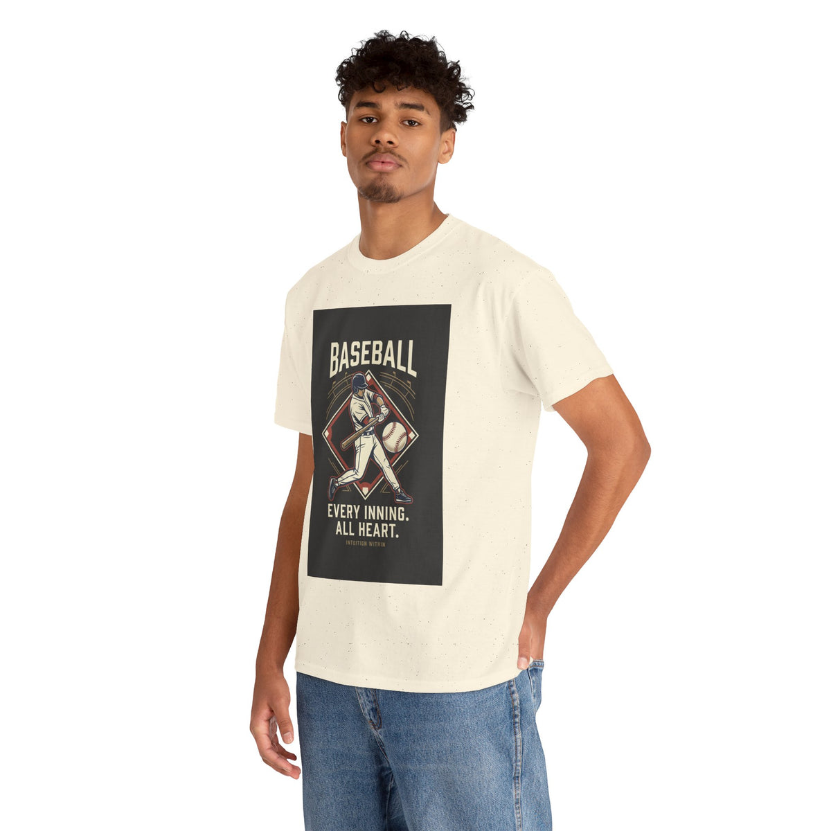 Every Inning, All Heart Baseball T-Shirt