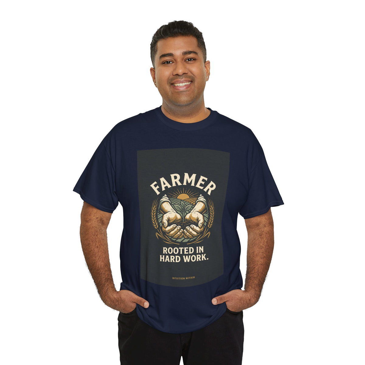 Rooted in Hard Work Farmer T-Shirt