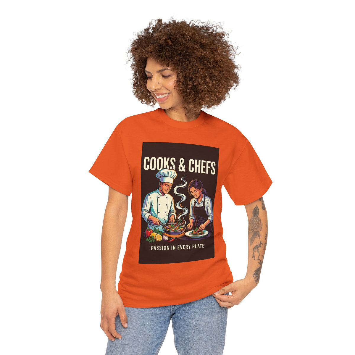 Passion in Every Plate Cooks & Chefs T-Shirt
