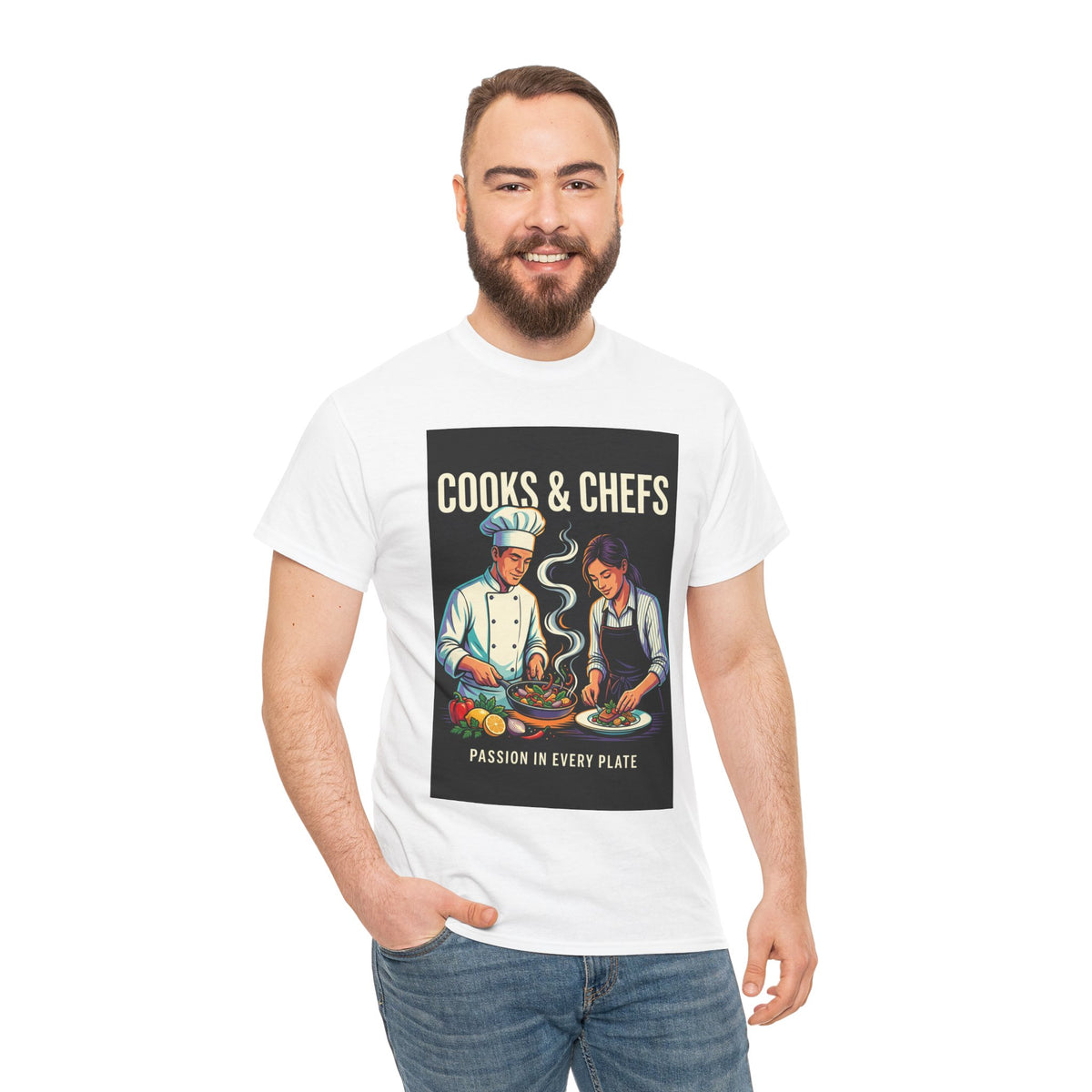 Passion in Every Plate Cooks & Chefs T-Shirt