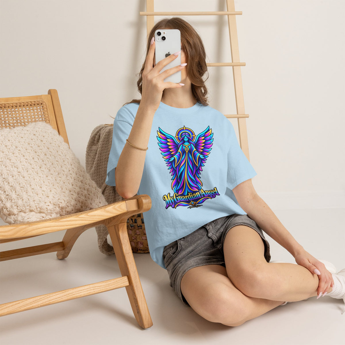 My Guardian Angel T-Shirt | Faith & Connection