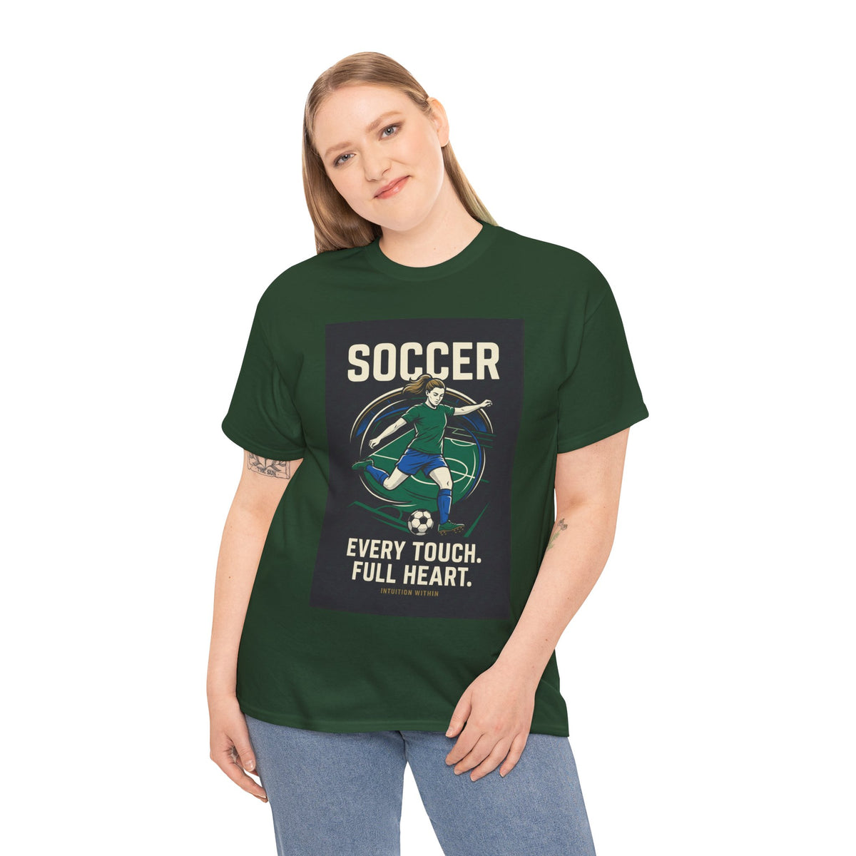 Every Touch, Full Heart Soccer T-Shirt