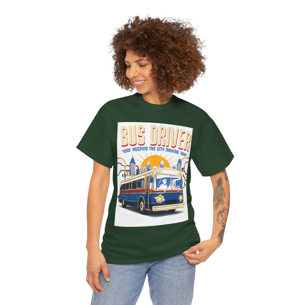 Bus Driver Retro Tribute Tee