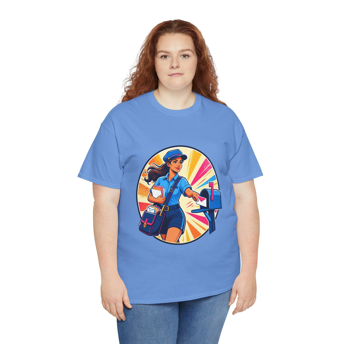 Female Mail Carrier Retro Tribute Tee