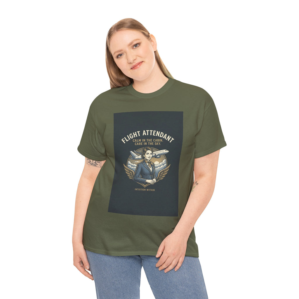Flight Attendant T-Shirt | Calm in the Cabin