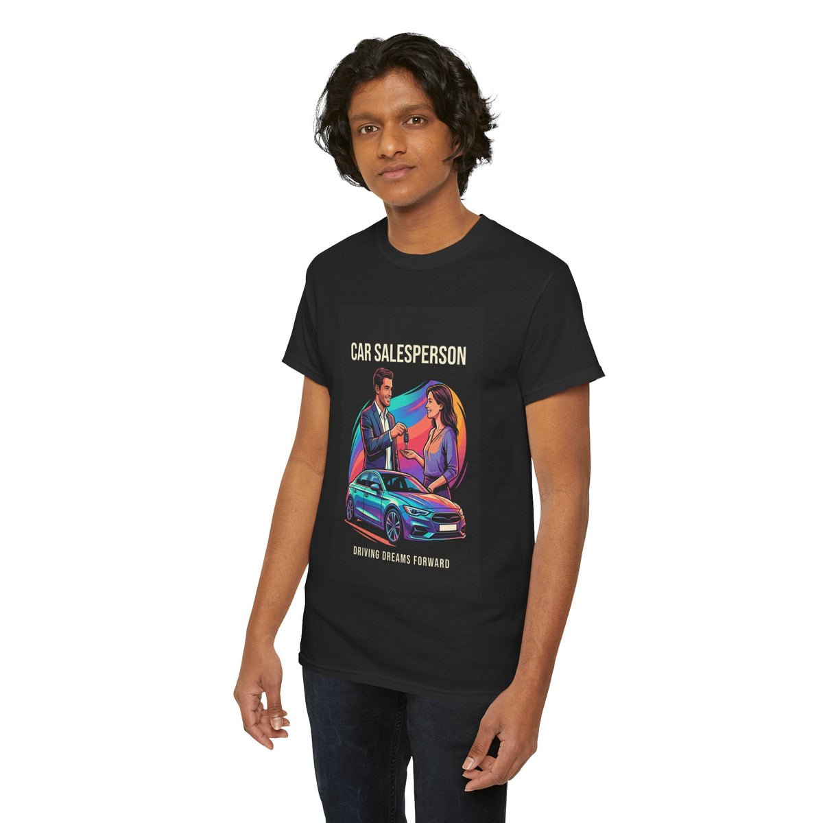 Driving Dreams Forward Car Salesperson T-Shirt