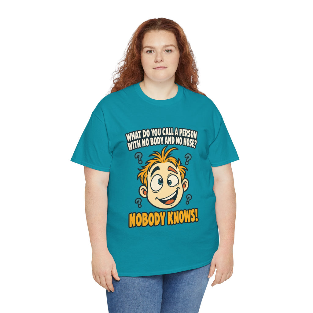 Nobody Knows! Funny Riddle T-Shirt
