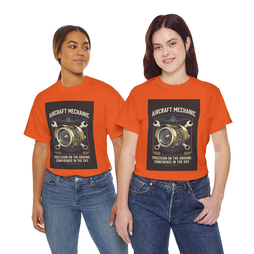 Aircraft Mechanic T-Shirt | Precision & Dedication
