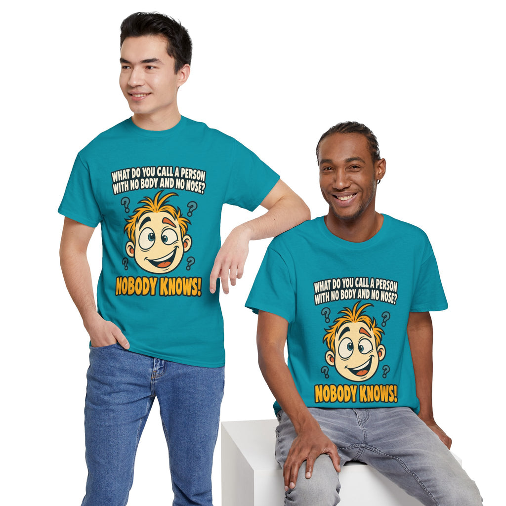 Nobody Knows! Funny Riddle T-Shirt