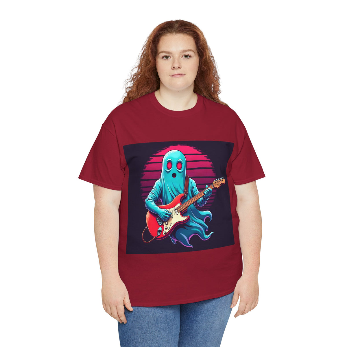 Ghost Guitarist Graphic Tee