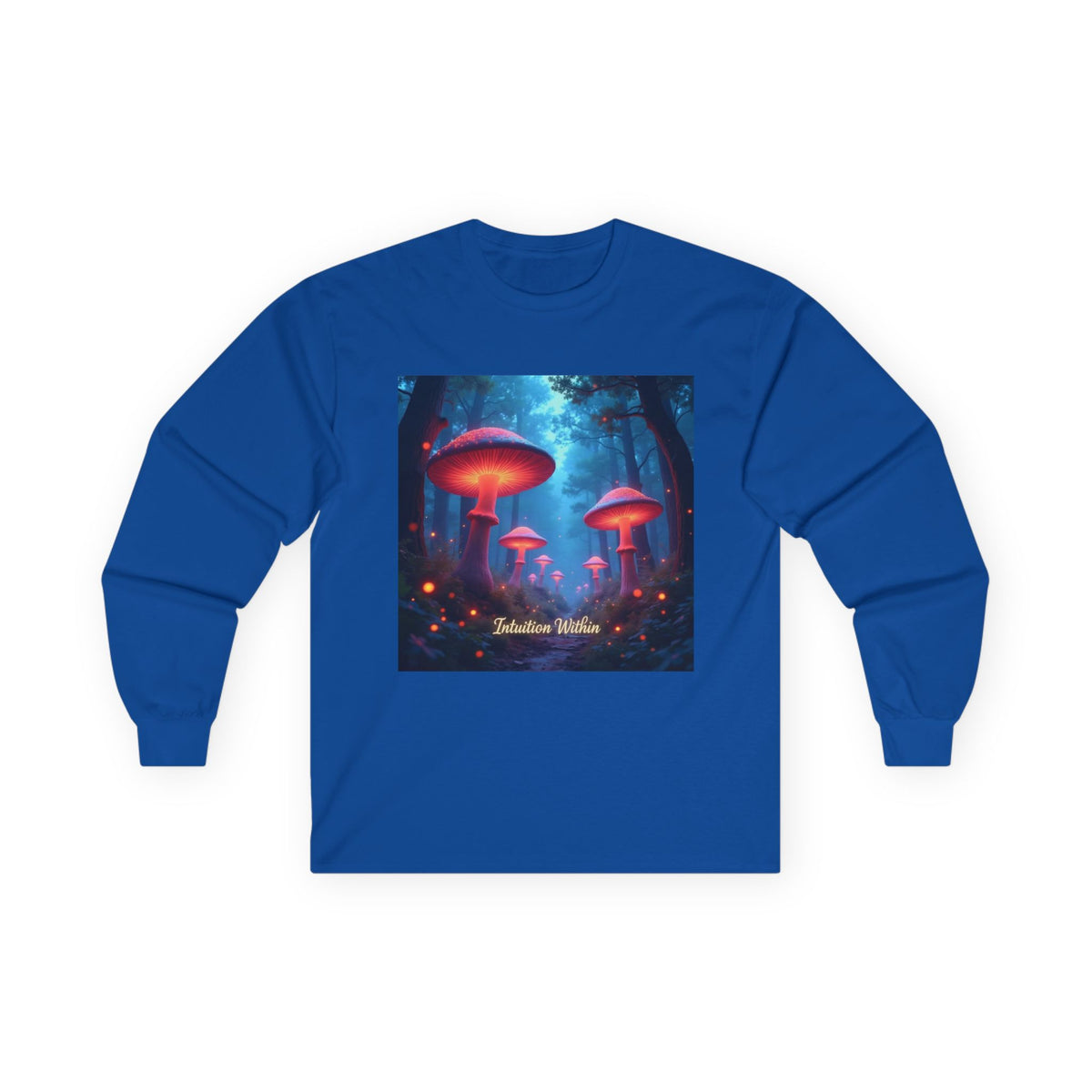 Enchanted Mushroom Forest Long-Sleeve Tee
