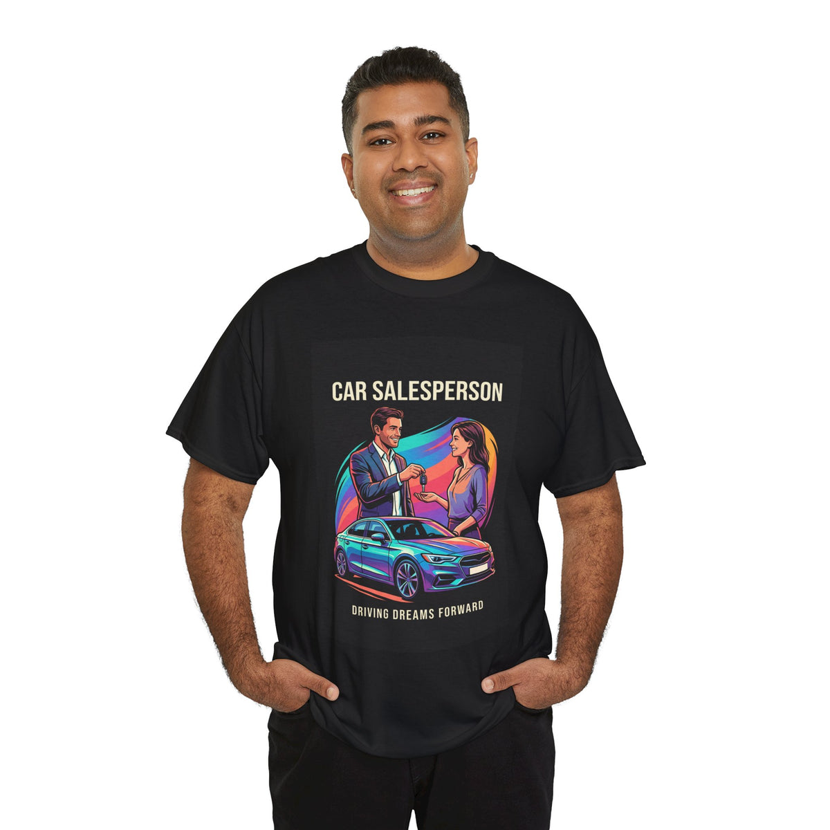 Driving Dreams Forward Car Salesperson T-Shirt
