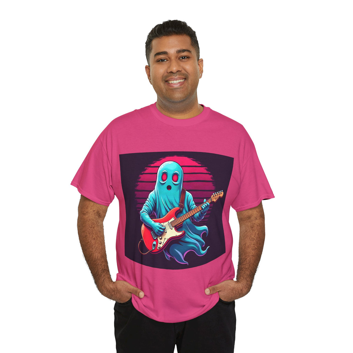 Ghost Guitarist Graphic Tee