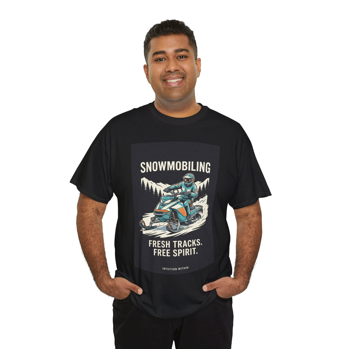 Fresh Tracks, Free Spirit Snowmobiling T-Shirt