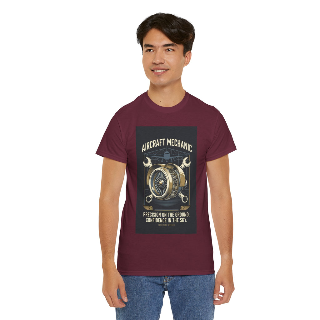Aircraft Mechanic T-Shirt | Precision & Dedication