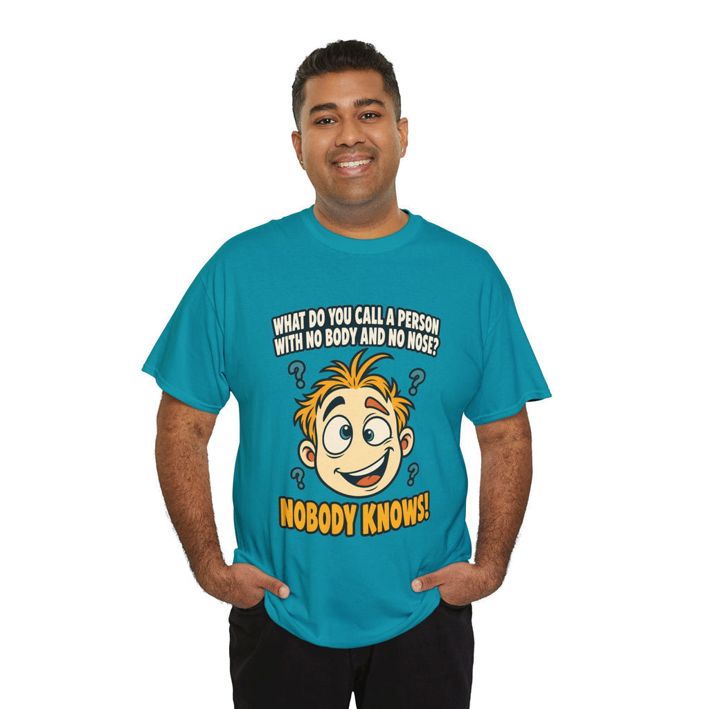 Nobody Knows! Funny Riddle T-Shirt