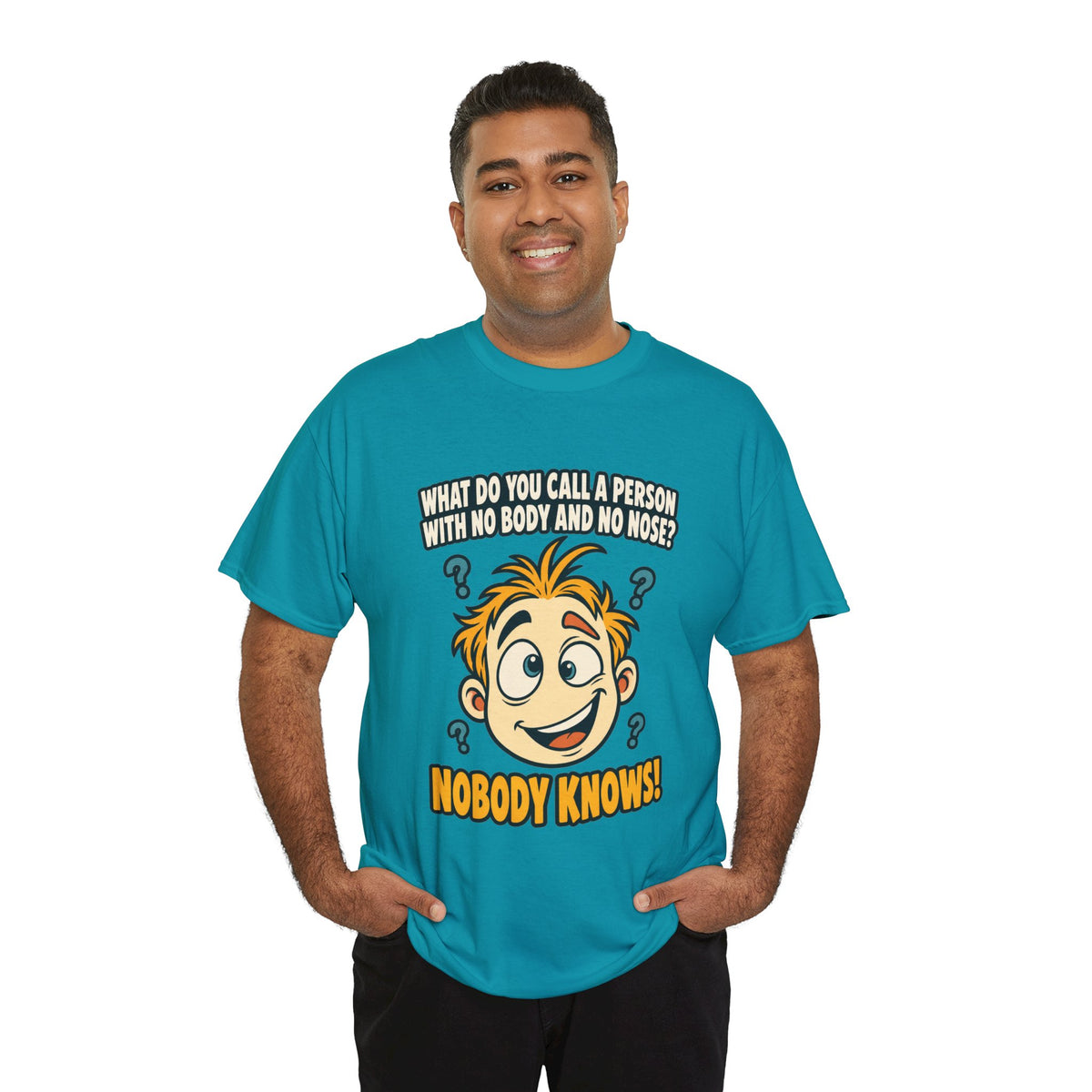 Nobody Knows! Funny Riddle T-Shirt