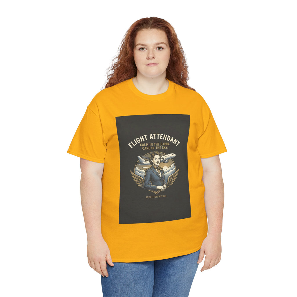 Flight Attendant T-Shirt | Calm in the Cabin