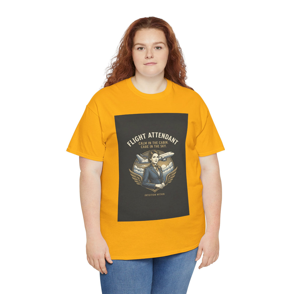 Flight Attendant T-Shirt | Calm in the Cabin