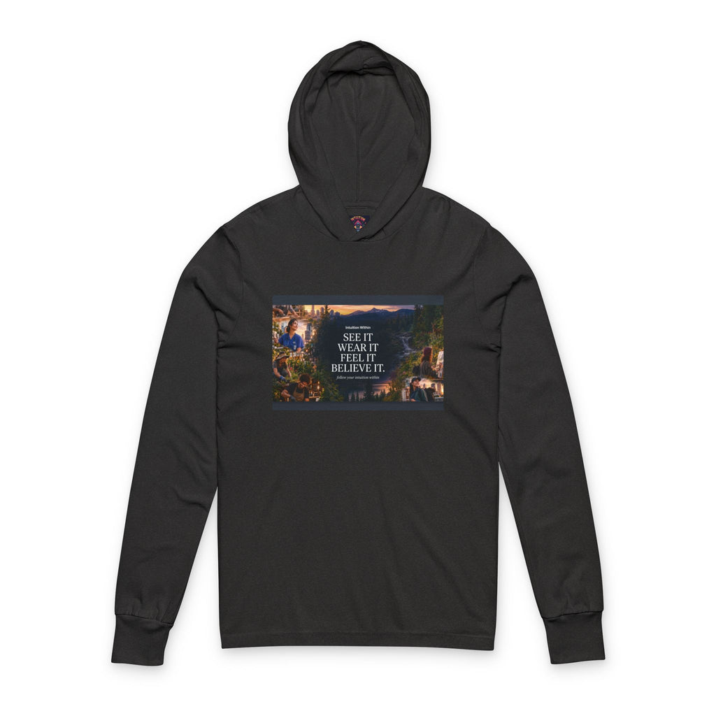 Intuition Within Signature Hooded Long Sleeve Tee | Where It All Begins