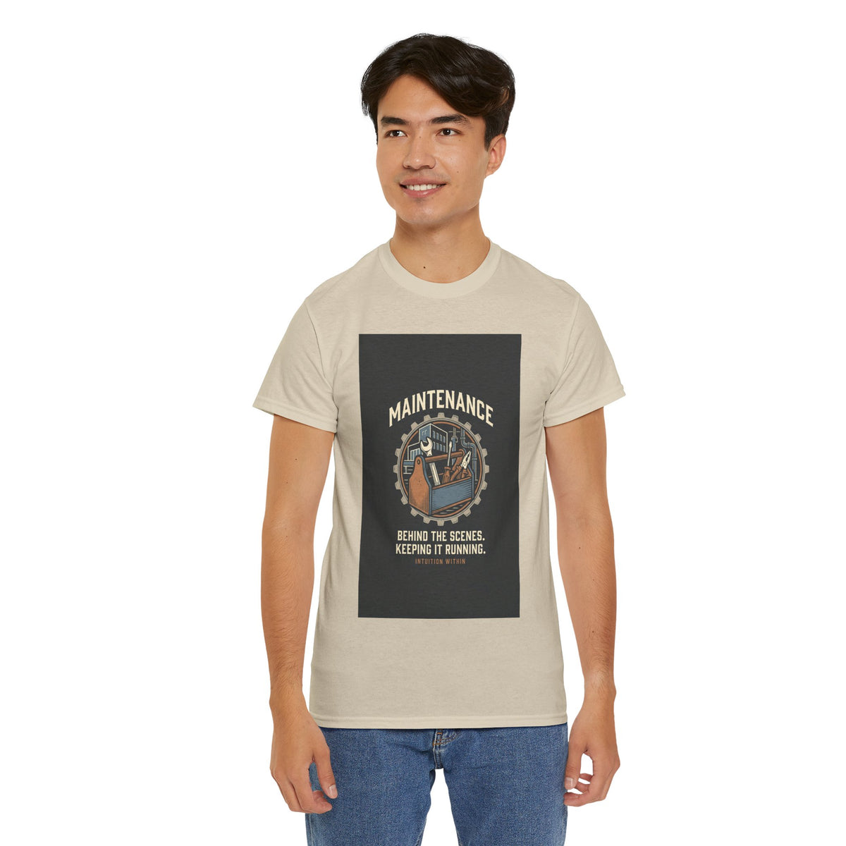Keeping It Running Maintenance Worker T-Shirt