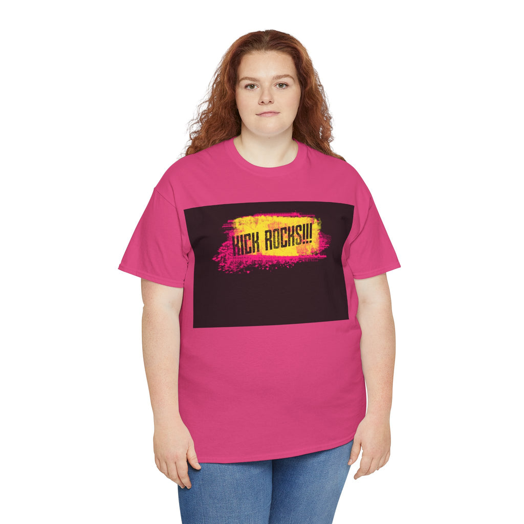 Kick Rocks Graphic Tee – Front Print | Intuition Within