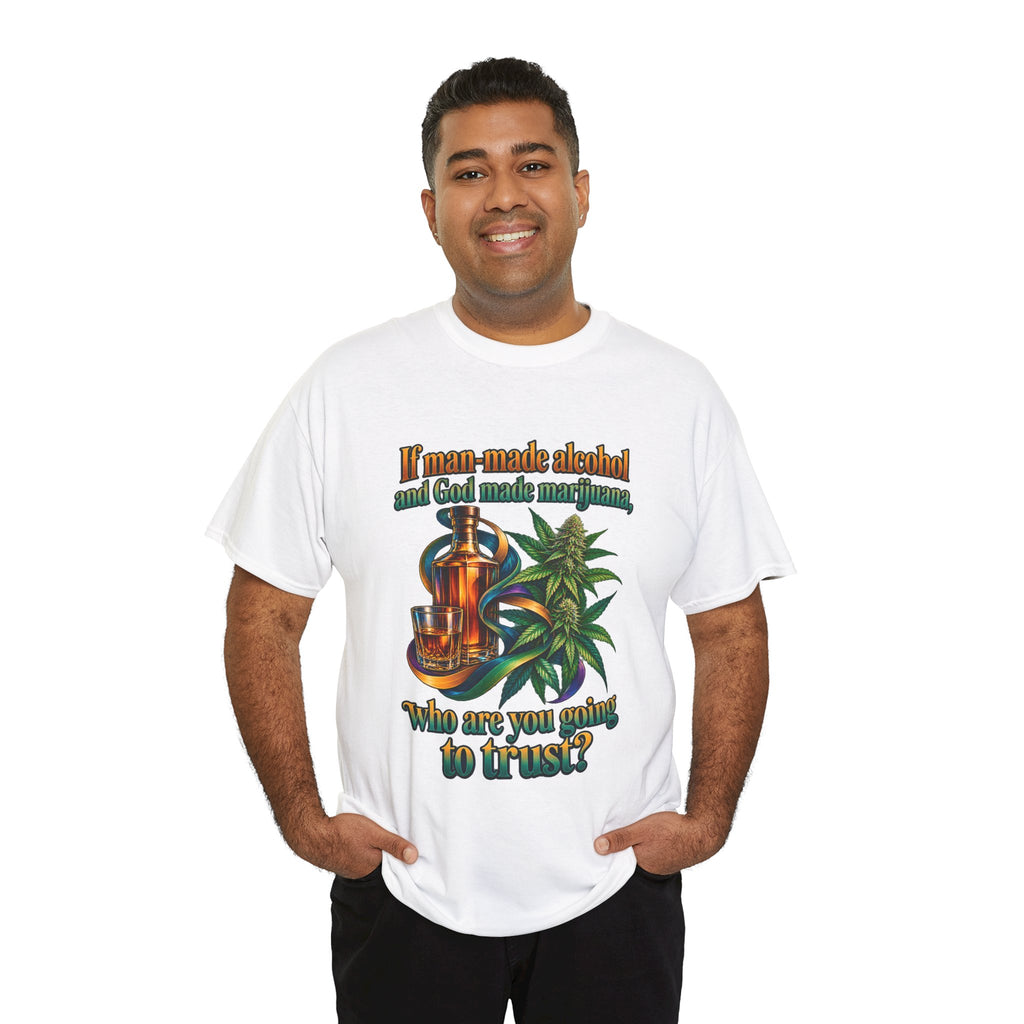 Homemade Alcohol & Cannabis Humor T-Shirt