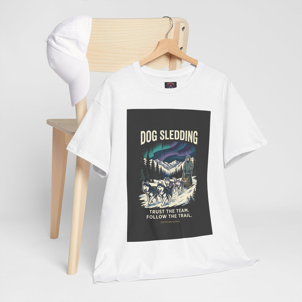 Trust the Team, Follow the Trail Dog Sledding T-Shirt