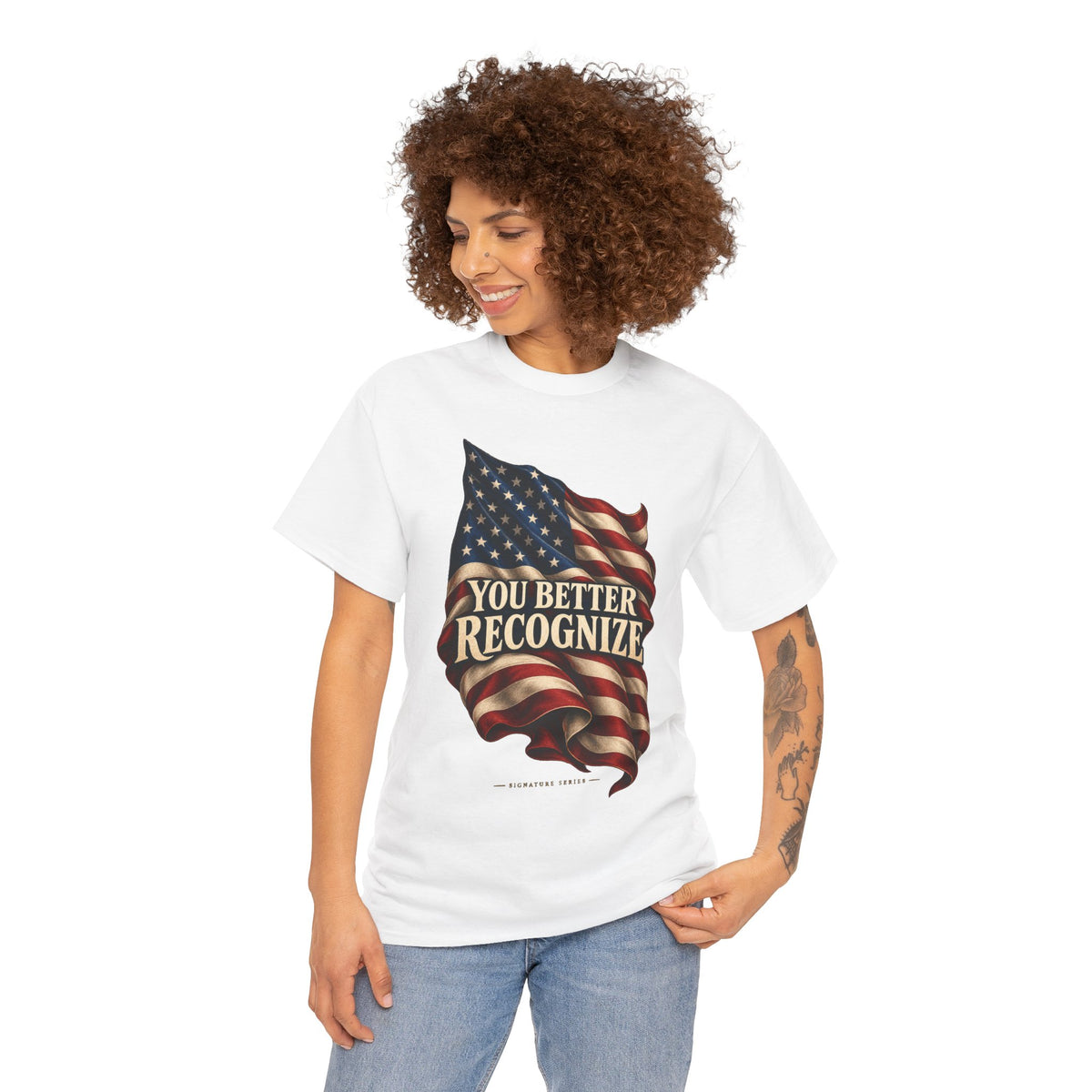 You Better Recognize American Flag T-Shirt | Patriotic Pride