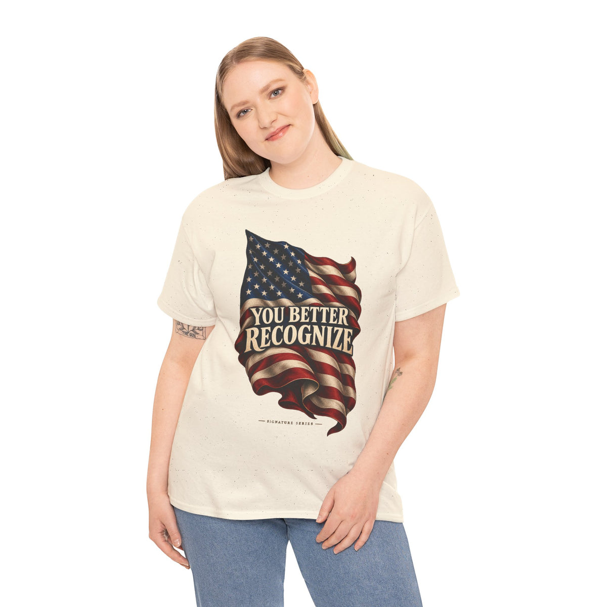 You Better Recognize American Flag T-Shirt | Patriotic Pride