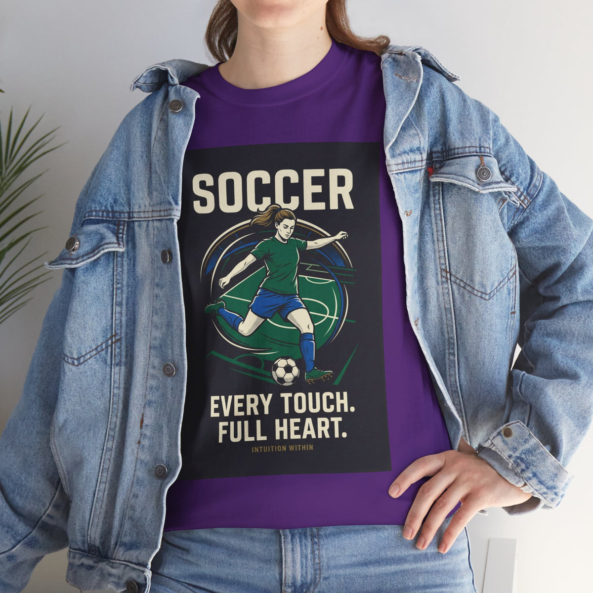 Every Touch, Full Heart Soccer T-Shirt